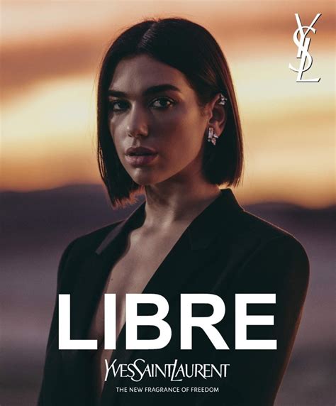 ysl werbung model libre|Dua Lipa for Yves Saint Laurent 'Libre' Fragrance Campaign.